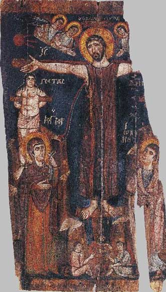 "Narození Páně, panel z trůnu arcibiskupa Maximiana, Ravenna, 6. století "